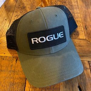Rogue Fitness Hat- one size- green- Reebok